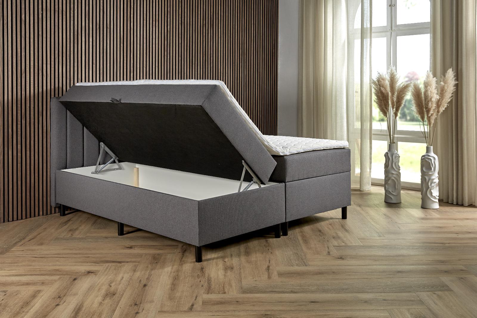 Opbergboxspring Osculari - streep