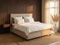 Regular boxspring beige