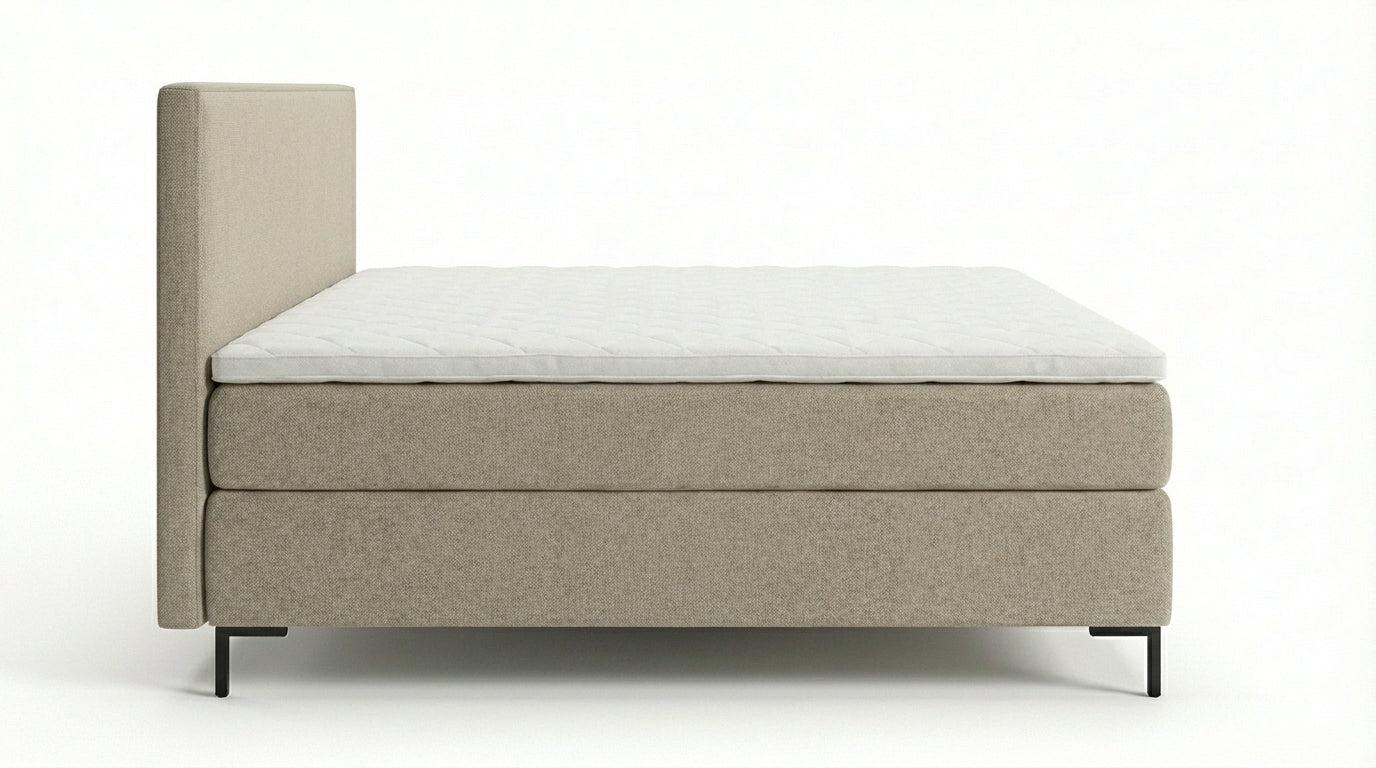 Regular boxspring beige