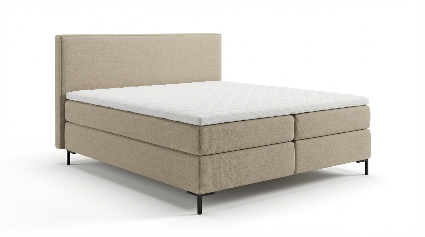 Regular boxspring beige