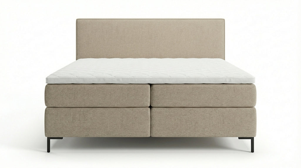 Regular boxspring beige