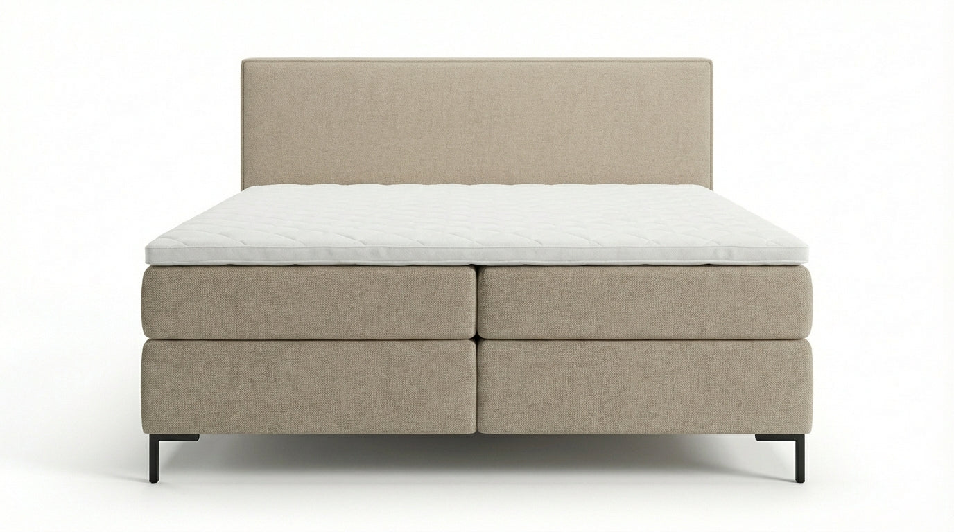 Regular boxspring beige
