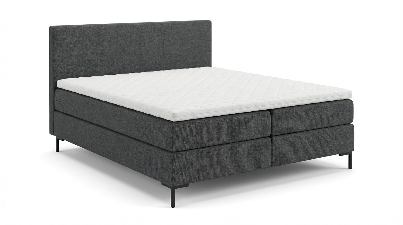 regular boxspring Antraciet
