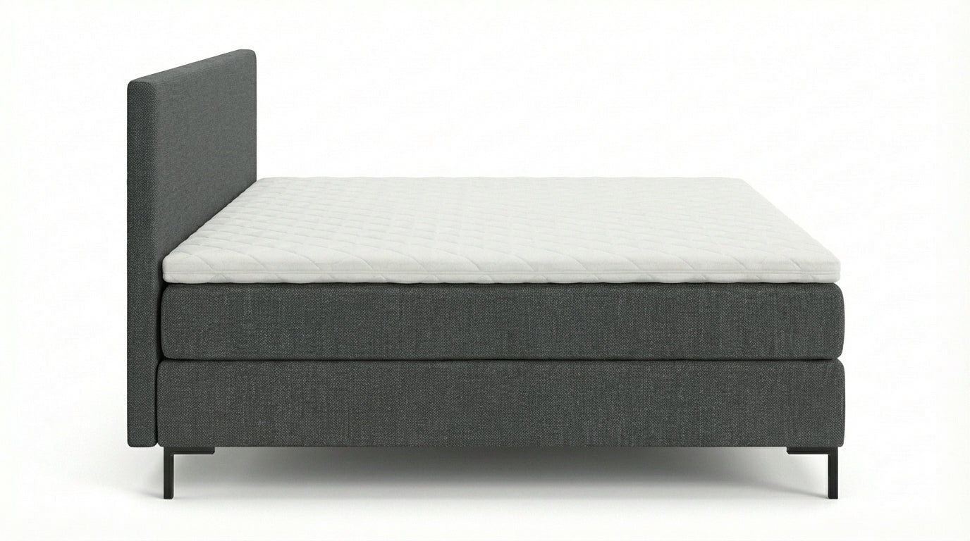 regular boxspring Antraciet