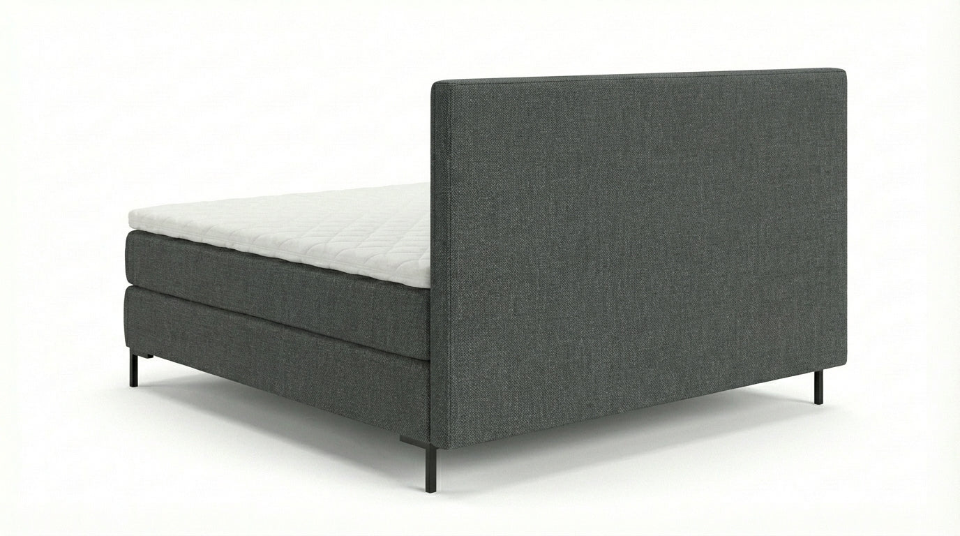regular boxspring Antraciet