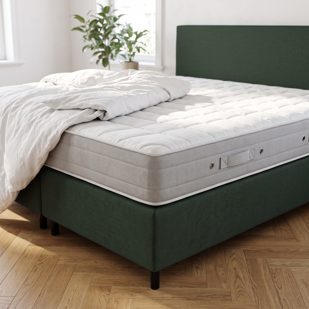 Matras Formentera op een Regular Boxspring in Vibe 39
