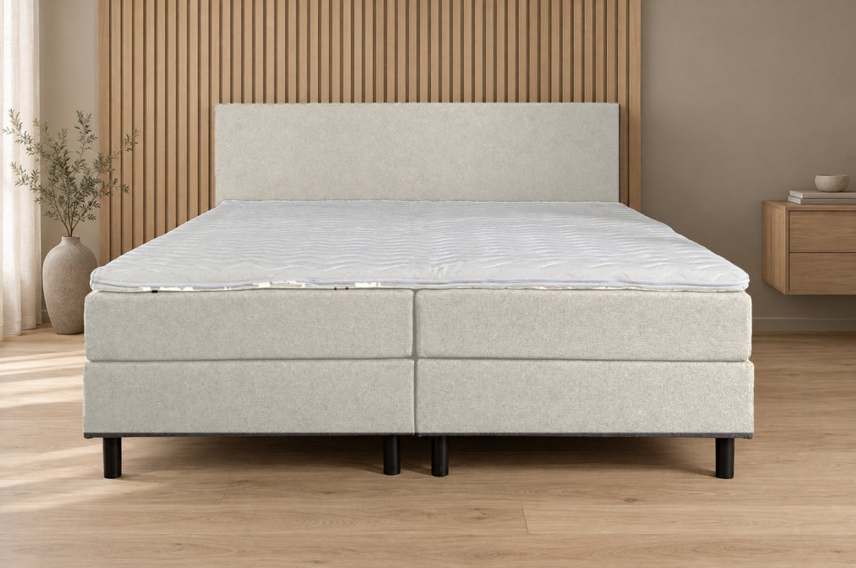 Boxspring in Inari 22 | voorkant, slaapkamer