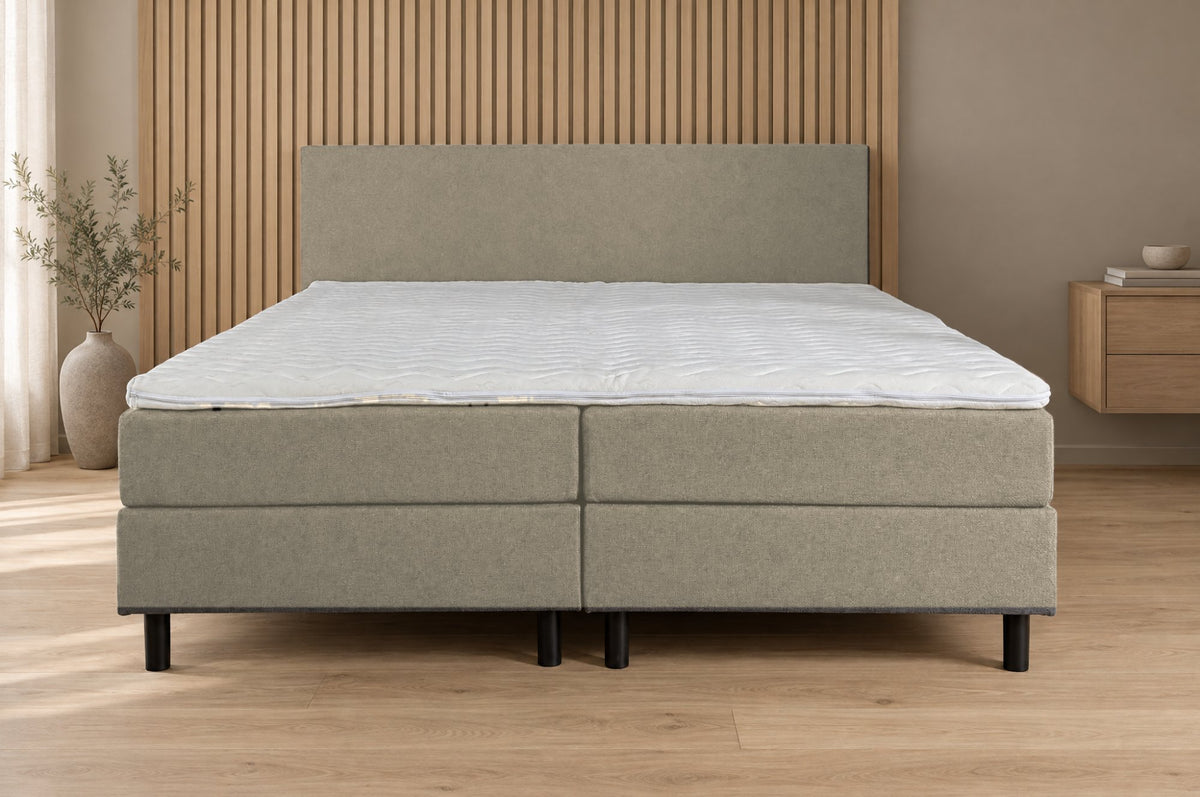 Boxspring in Inari 23 | voorkant, slaapkamer