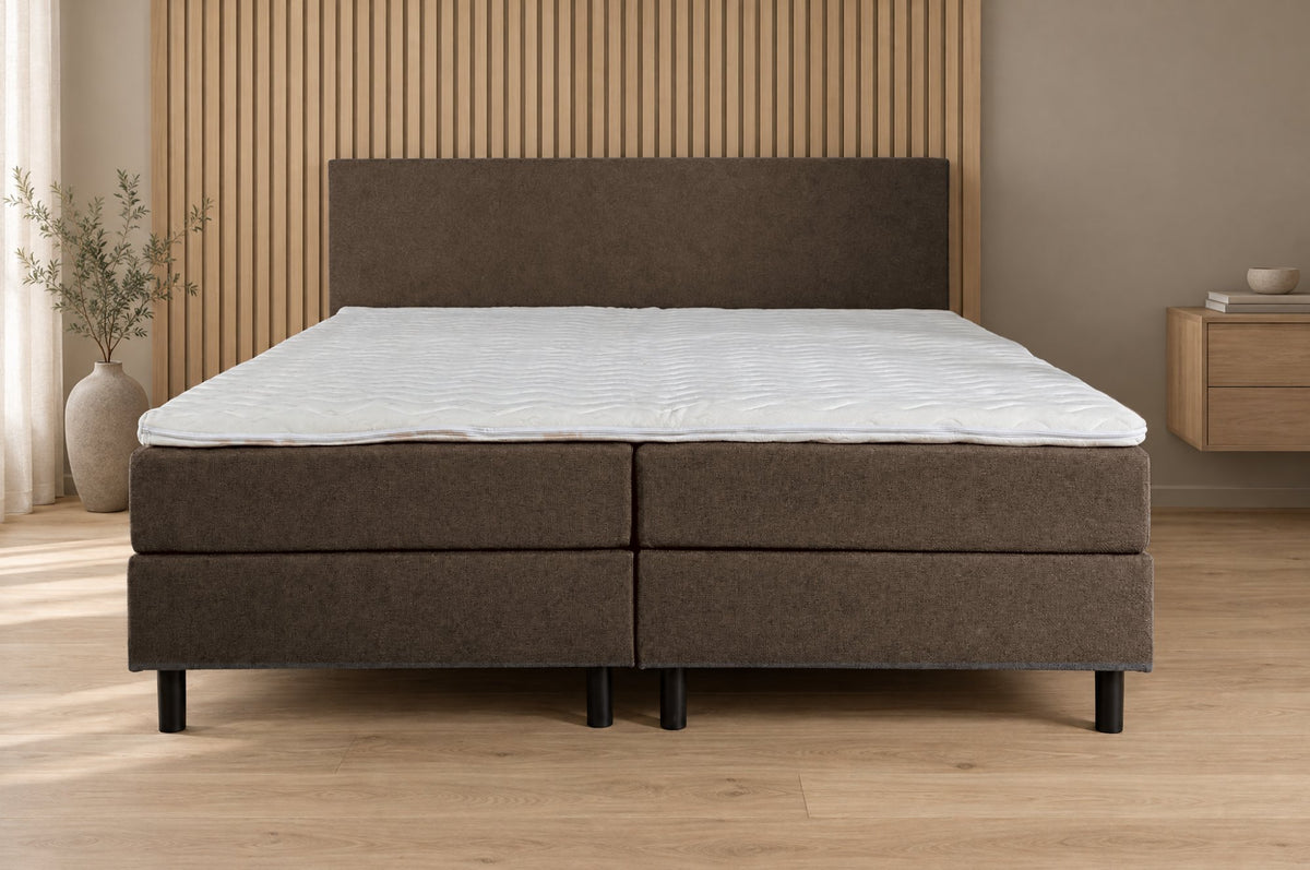 Boxspring in Inari 24 | voorkant, slaapkamer
