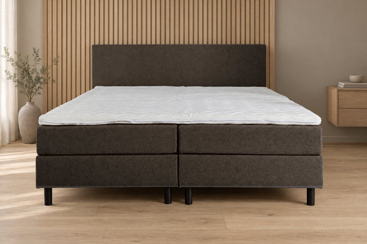 Boxspring in Inari 27 | voorkant, slaapkamer